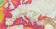 Mereliikluse tiheduse kaart